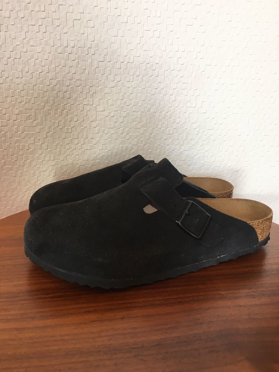 27.0cm(42)|BIRKENSTOCK ビルケンシュトック BOSTON スエード 黒