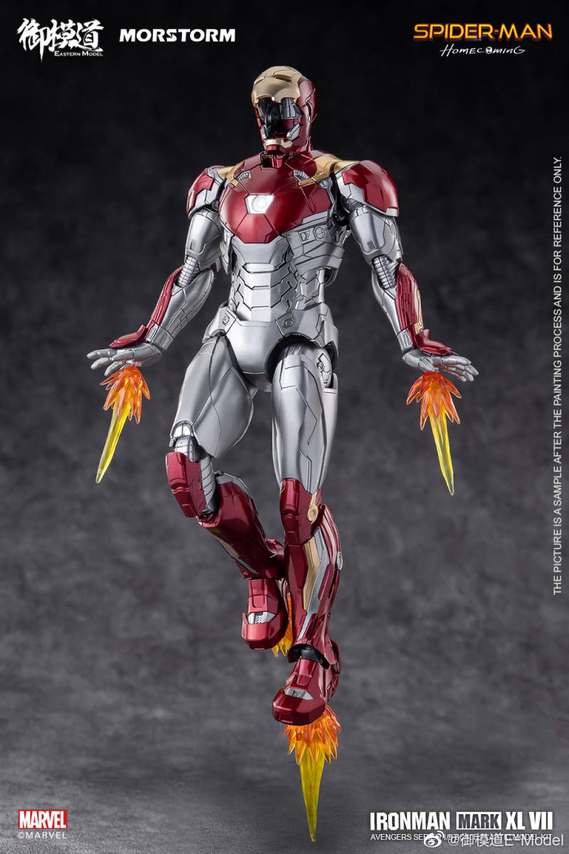 御模道 アイアンマン マーク47 1/9スケールプラモデル Morstorm x Eastern Model 1/9 scale IRON MAN MK47 国内発送_画像5