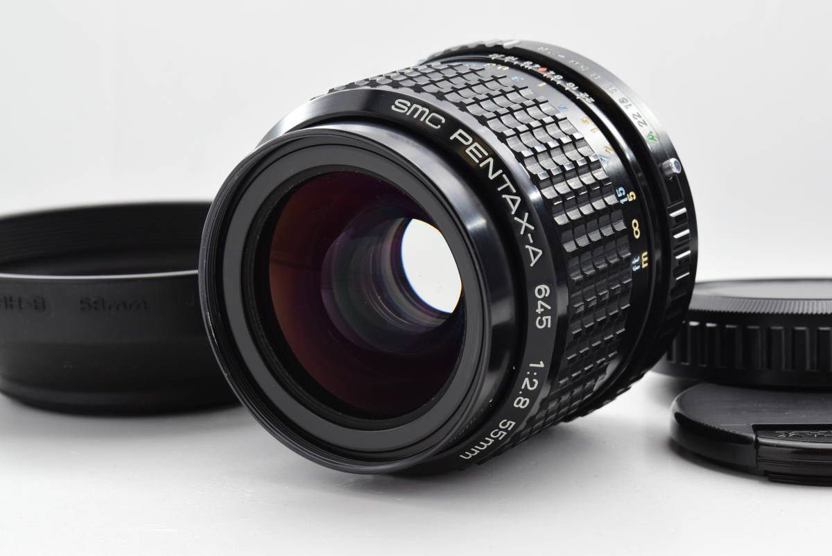 美品】SMC Pentax-A 645 55mm F/2.8 Wide Angle MF Lens 645N NII
