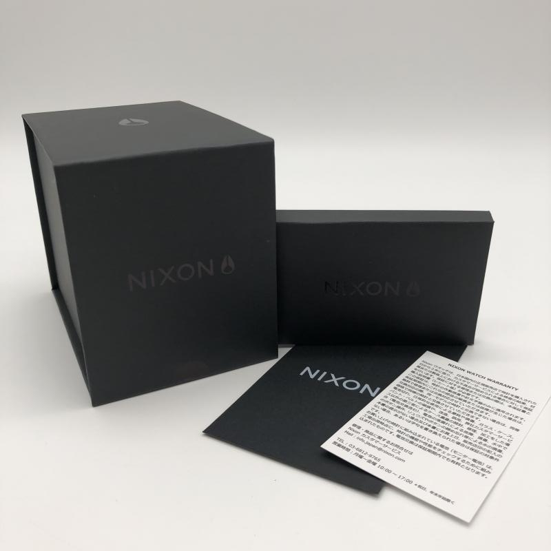 【中古】NIXON REGULUS EXPEDITION 腕時計 クオーツ ブラック A1324-001-00 ニクソンの画像7
