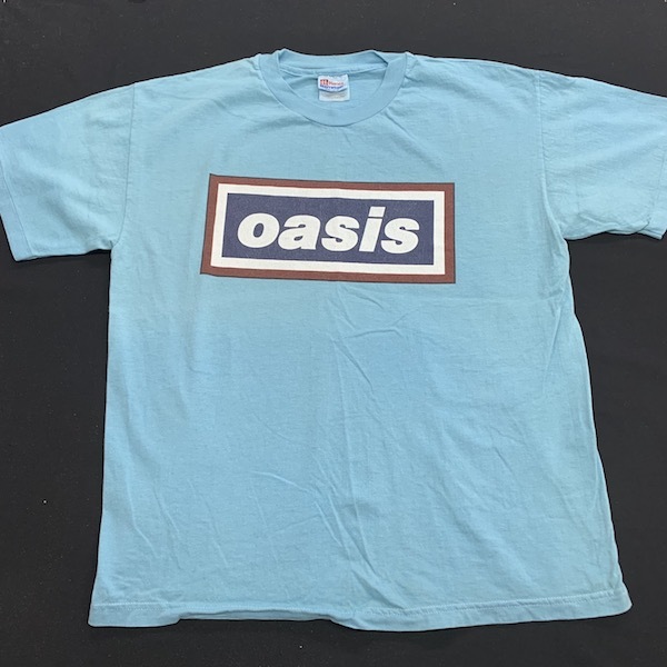 OASIS Tシャツ 90s USA ヴィンテージ シングルステッチ オアシス 