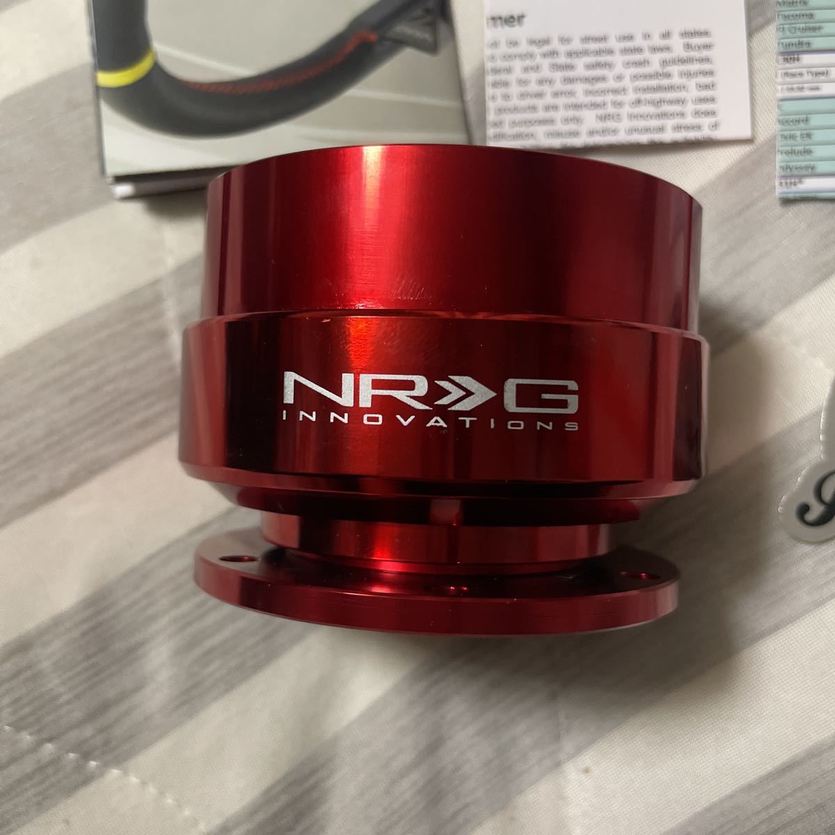 NRGクイックリリースGen2.0 スペーサー ワークスベル ラフィック NRGクイックリリースGen2.0 スペーサー ワークスベル ラフィック