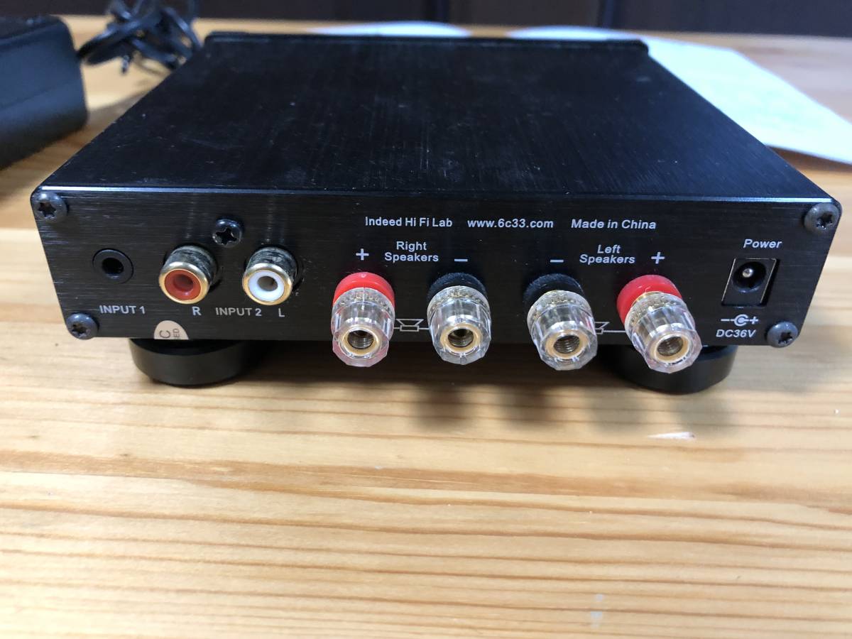 Indeed アンプ TDA7498E MKⅡ Japan Premium ACアダプター36V付き 3