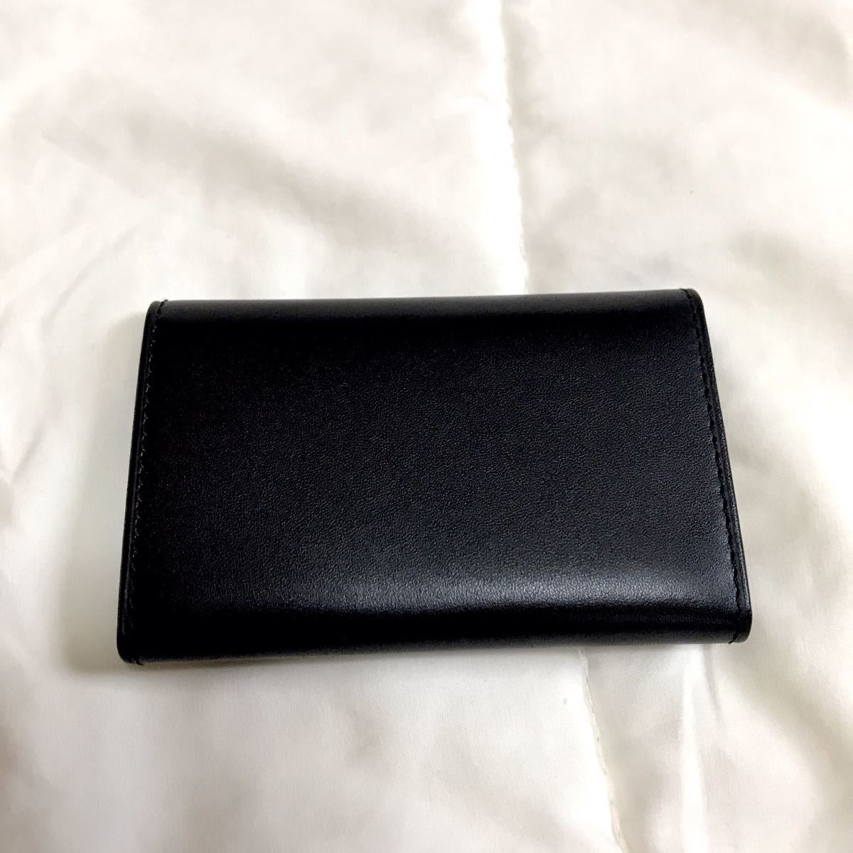 ☆新品未使用☆ダンヒル dunhill 6連キーケース メンズ ブラック 黒本