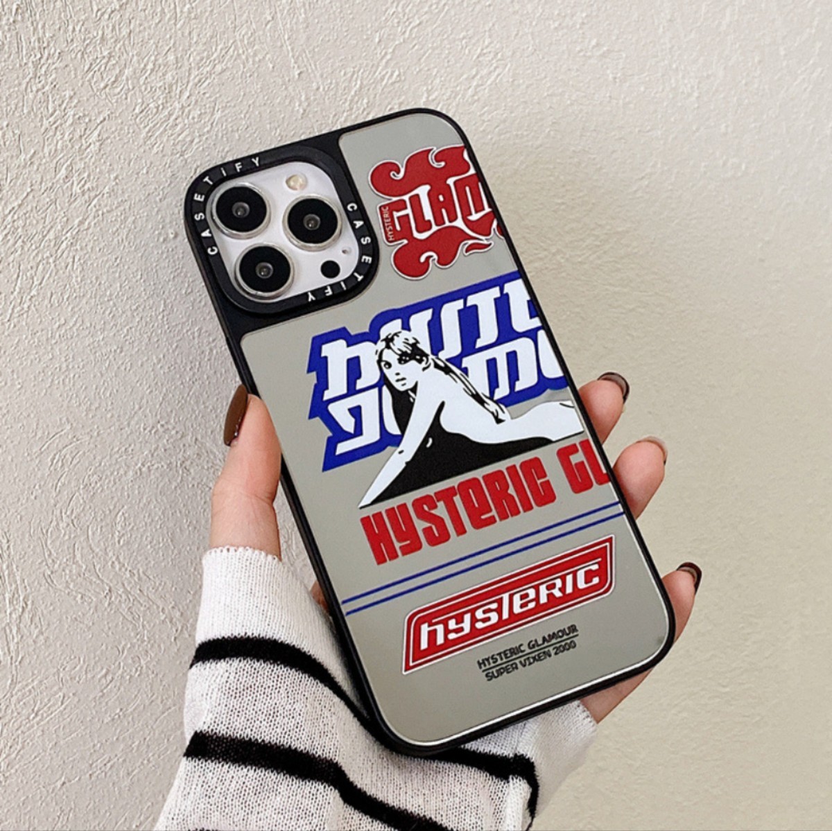 新品未使用 CASETiFY HYSTERIC GLAMOUR iPhone13 iPhoneケース ヒステリックグラマー C