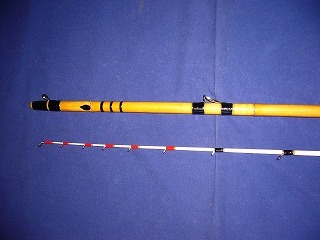 横浜和竿 本漆塗り 湾フグ竿/1.53m・並継・先調子 フィッシング 横浜和竿 本漆塗り 湾フグ竿/1.53m・並継・先調子 フィッシング