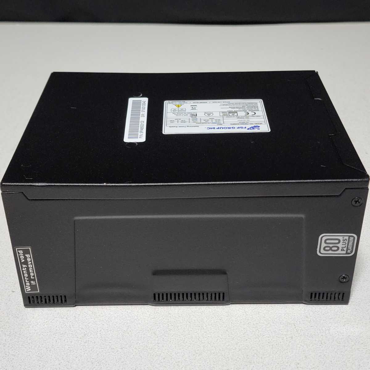FSP 850-50AMPD 850W 80PLUS PLATINUM認証 ATX電源ユニット 動作 FSP 850-50AMPD 850W 80PLUS PLATINUM認証 ATX電源ユニット 動作