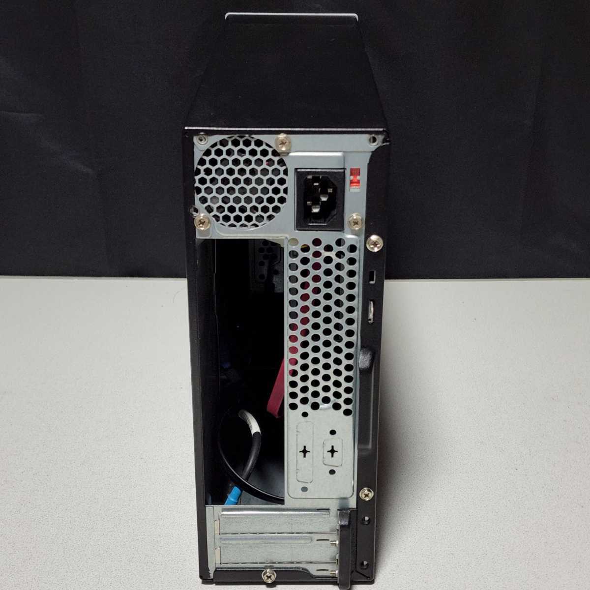 【送料無料】マウスコンピューター 小型PCケース(Mini-ITX) 220W電源ユニット DVDドライブ