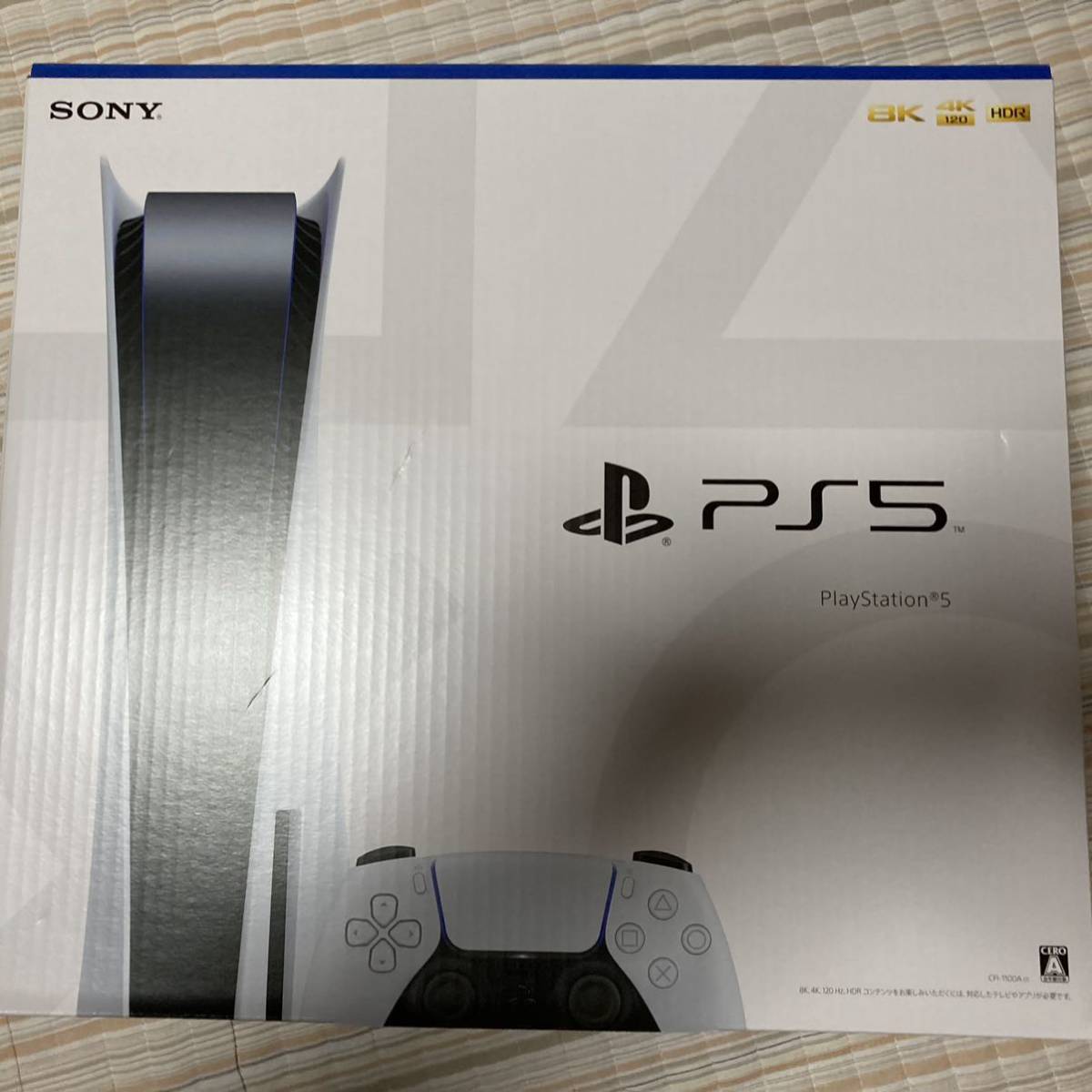 新品未使用 SONY プレイステーション5 PS5 通常版　PlayStation5 本体 CFI-1100A01 ディスクドライブ搭載_画像1