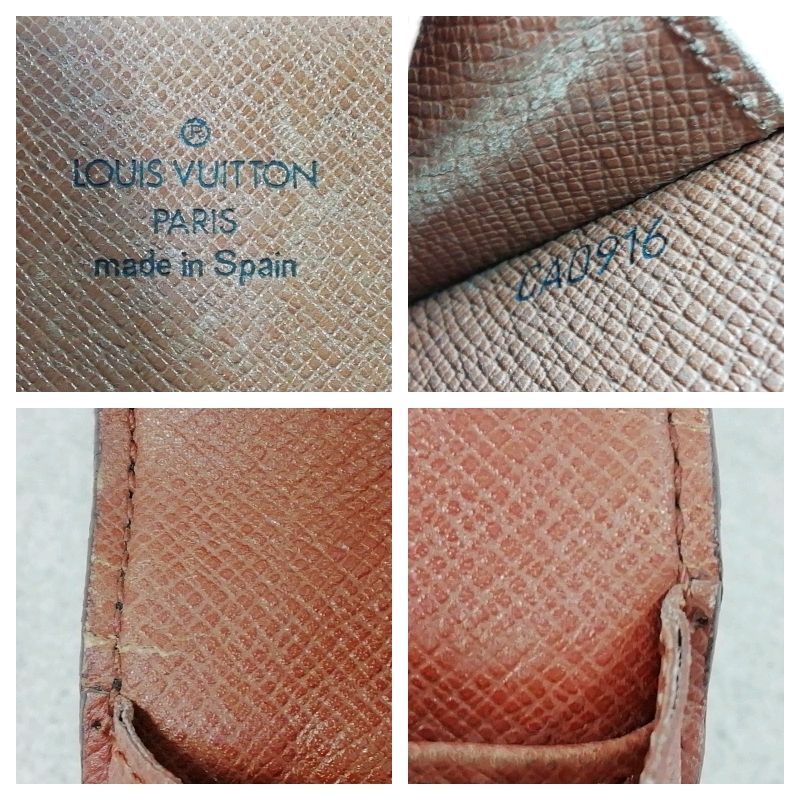 【中古】LOUIS VUITTON　モノグラム M61818 札入れ ポルト円・3カルトクレディ_画像6