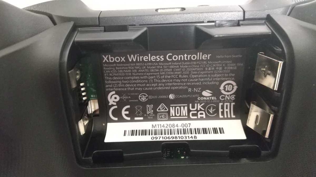 【中古美品】Xbox ワイヤレス コントローラー （カーボン ブラック）Xbox Series X/S エックスボックス PC マイクロソフト