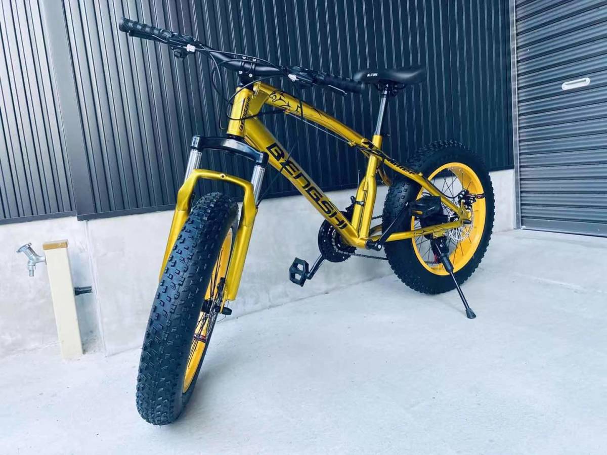 贈答品 新品 ファットバイク マウンテンバイク 自転車 流行 ロード