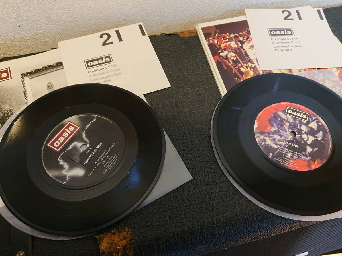 OASIS / 7inch single シングル 4枚 まとめて セット UK オリジナル
