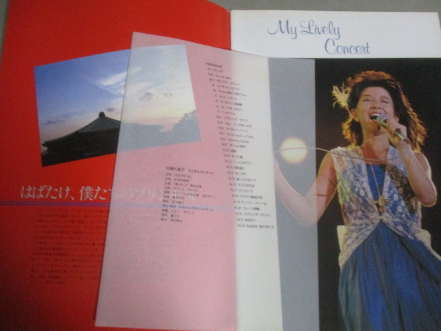 大場久美子 さよならコンサート 1980年 日本武道館コンサート ツアーパンフ/検;コメットさんアイドル女優歌手タレント_画像2