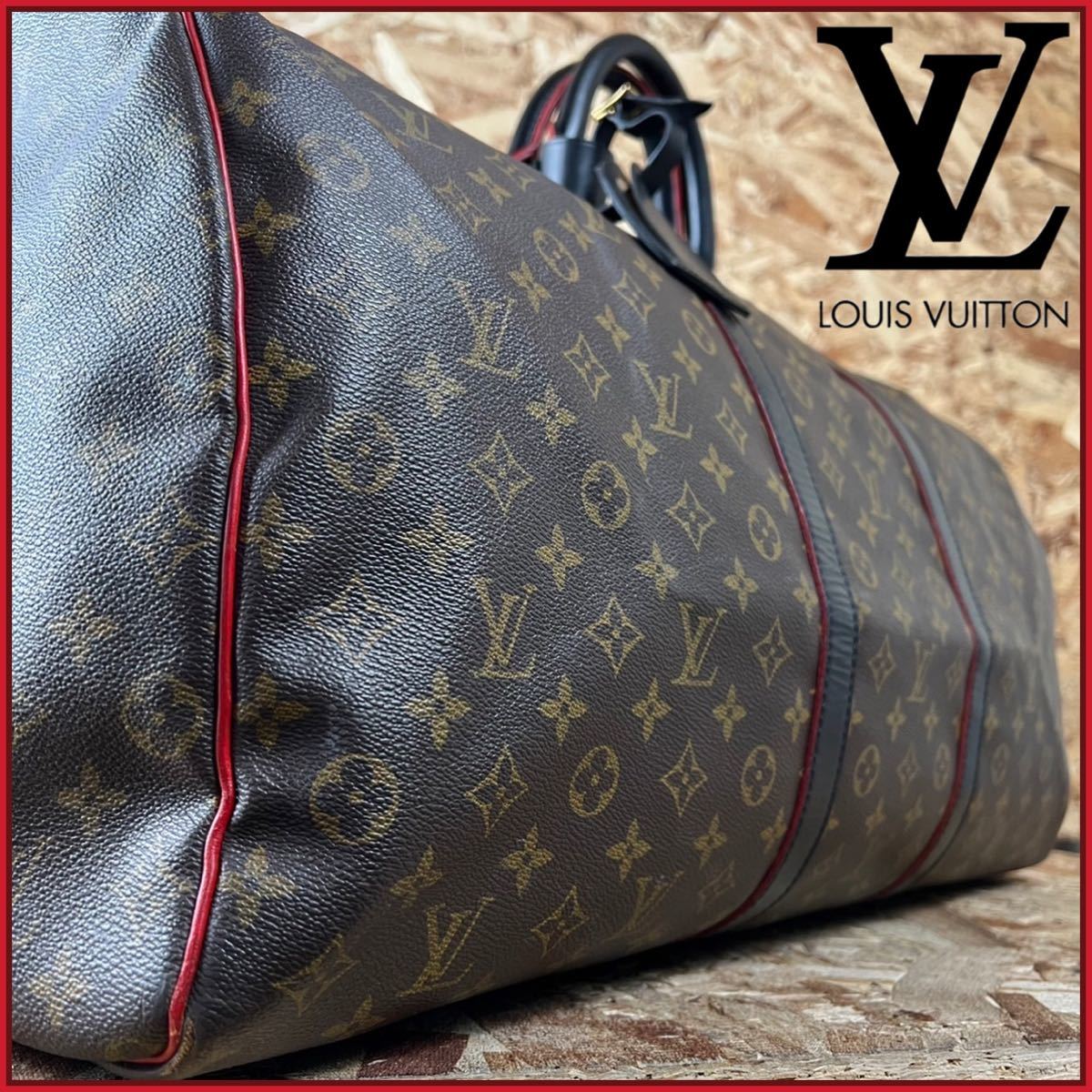 美品】LOUIS VUITTON ルイヴィトン モノグラム キーポル60 ボストン