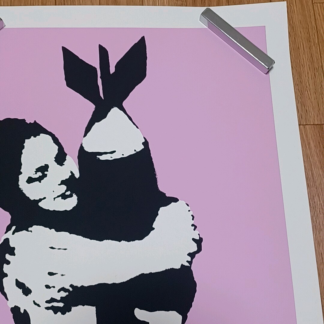 WCPより購入★バンクシー BOMB HUGGER リプロダクション WEST COUNTRY PRINCE Banksy