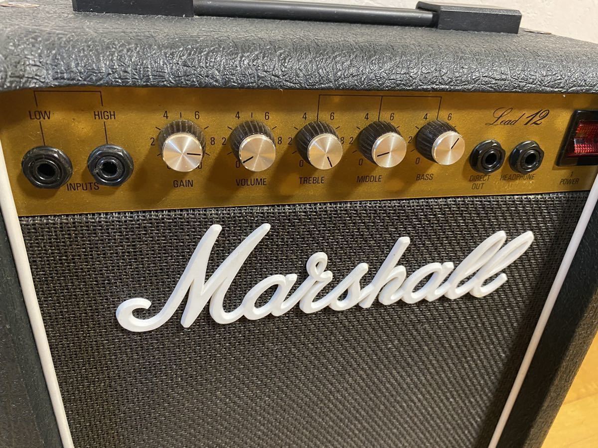 Marshall lead12 Wシリアル ギターアンプ - 通販 - pinehotel.info