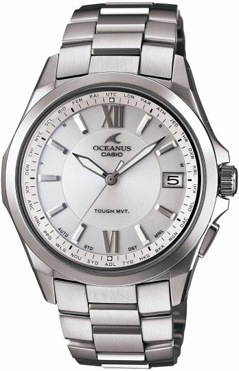 【カシオ】 オシアナス 新品 腕時計 シルバー OCWS1007A2JF 電波ソーラー 未使用品 サファイアガラス メンズ 男性 CASIO_画像2