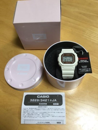 【カシオ】 ジーショック PIGALLE タイアップモデル 新品 腕時計 メンズ ホワイト 男性 未使用品 CASIO DW-5600PGW-7JR_画像2