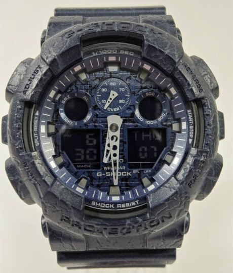 【カシオ】 ジーショック Cracked Pattern 新品 腕時計 GA-100CG-2AJF 未使用品 メンズ 男性 CASIO