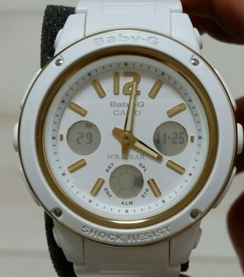 １着でも送料無料 未使用品 ホワイト 腕時計 新品 レディース ベビージー 【カシオ】 BGA-151-7BJF 女性 CASIO その他