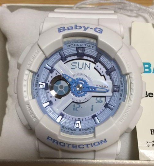 CASIO カシオ ベビーG Baby-G レディース 新品 腕時計 BA-110BE-7A 女性 未使用品 逆輸入