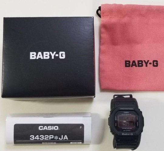 【カシオ】 ベビージー レディース 新品 腕時計 BGD-5000MD-1JF 電波ソーラー ブラック 未使用品 女性 CASIO_画像2