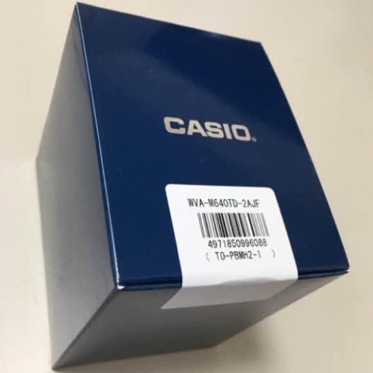 【カシオ】CASIO ウェーブセプター 限定モデル 新品 チタン電波ソーラー腕時計 WVA-M640TD-2AJF メンズ 男性 未使用品