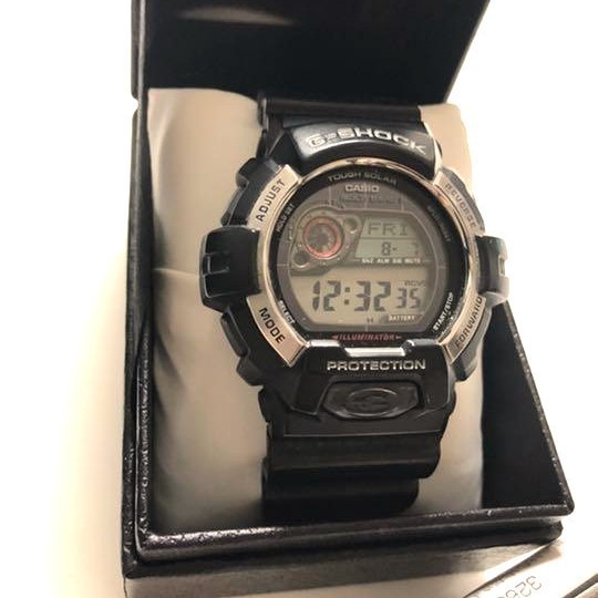 好評 腕時計 新品 ジーショック 【カシオ】 ブラック CASIO 男性