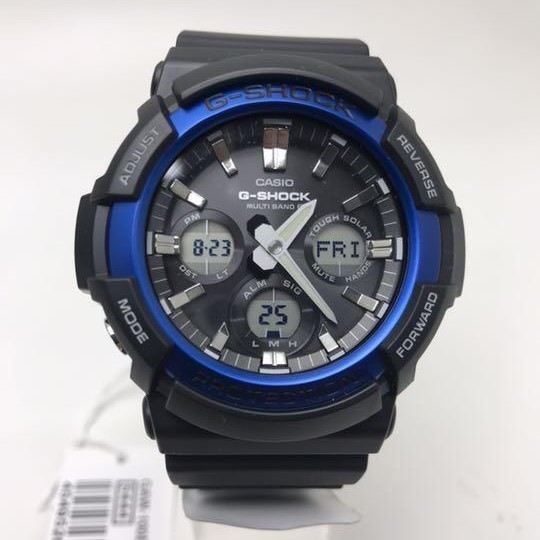 【カシオ】 ジーショック 新品 腕時計 G 電波ソーラー GAW-100B-1A2JF ブラック 男性 CASIO メンズ 未使用品_画像1