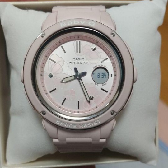 【カシオ】 ベビージー レディース 新品 腕時計 Dial Floral BGA-150FL-4AJF ピンク 未使用品 CASIO 女性 Series