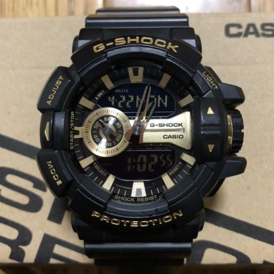 【未使用品】 CASIO 新品 並行輸入品 メンズ 男性 未使用品 腕時計 G-SHOCK(Gショック) GA-400GB-1A9 海外モデル カシオ その他