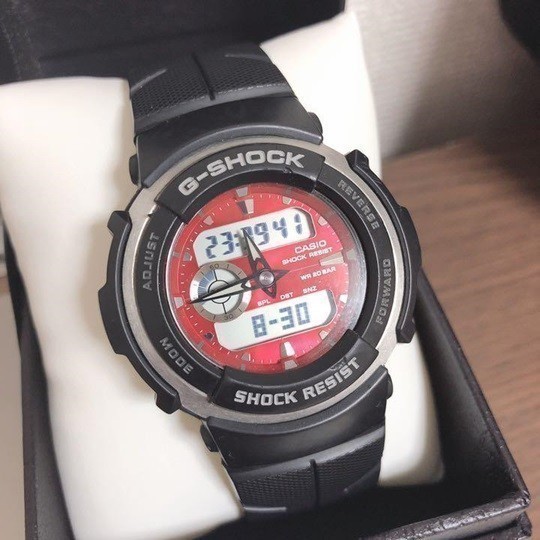 【カシオ】 ジーショック 新品 腕時計 ブラック 未使用品 G-300-4AJF CASIO