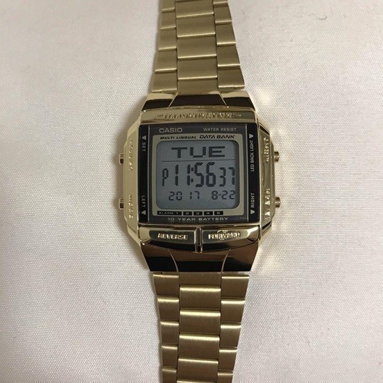 カシオ データバンク 新品 メンズ 時計 腕時計 CASIO DB360G-9A 未使用