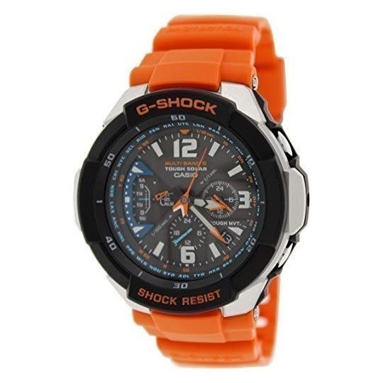 [ Casio ]CASIOji- shock SKY COCKPIT new goods wristwatch electro-magnetic wave clock MULTIBAND6 G-SHOCK men's unused goods reimport GW-3000M-4AER Tough Solar 