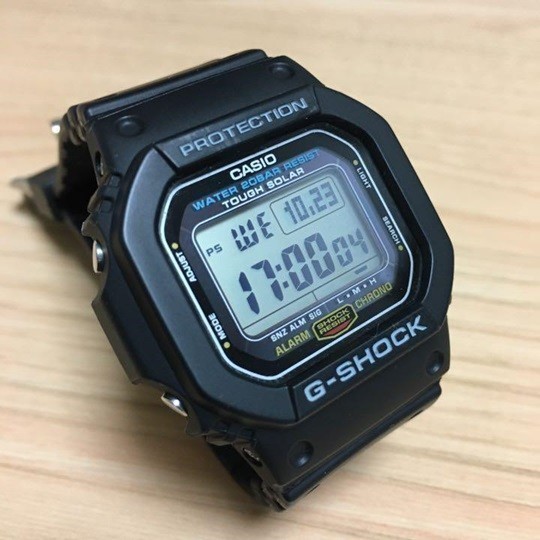 【カシオ】 ジーショック 新品 腕時計 G-5600E-1JF ソーラー ブラック 未使用品 メンズ 男性 CASIO_画像1