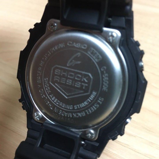 【カシオ】 ジーショック 新品 腕時計 G-5600E-1JF ソーラー ブラック 未使用品 メンズ 男性 CASIO_画像3