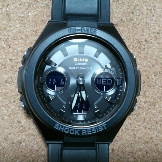 買い誠実 G-MS ベビージー 【カシオ】 新品 レディース CASIO 未使用品 女性 腕時計 MSG-W100G-1AJF ブラック 電波ソーラー その他