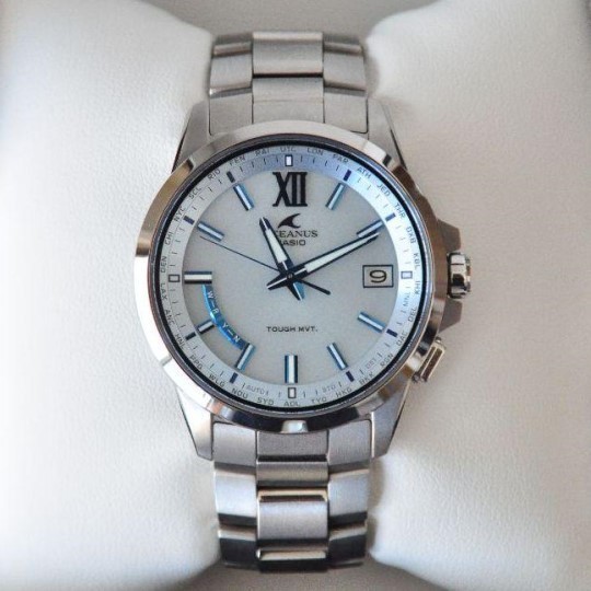 一部予約販売中 カシオ オシアナス 新品 腕時計 シルバー