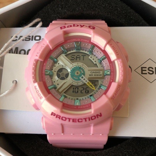 【カシオ】 ベビージー レディース 新品 腕時計 ピンク 未使用品 BA-110CA-4AJF CASIO 女性