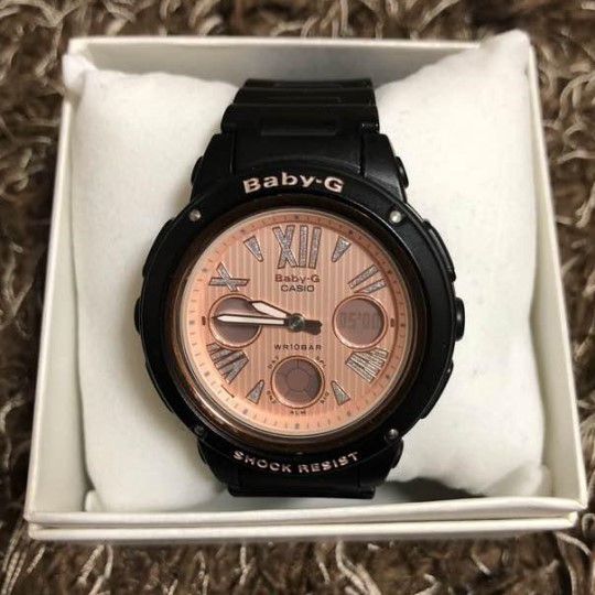 【カシオ】 ベビージー レディース ビッグケースシリーズ 新品 腕時計 CASIO BGA-153M-1BJF 女性 未使用品 ブラック