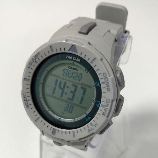 【カシオ】 プロトレック 新品 腕時計 PRG-300-8JF ソーラー ベージュ 未使用品 メンズ 男性 CASIO