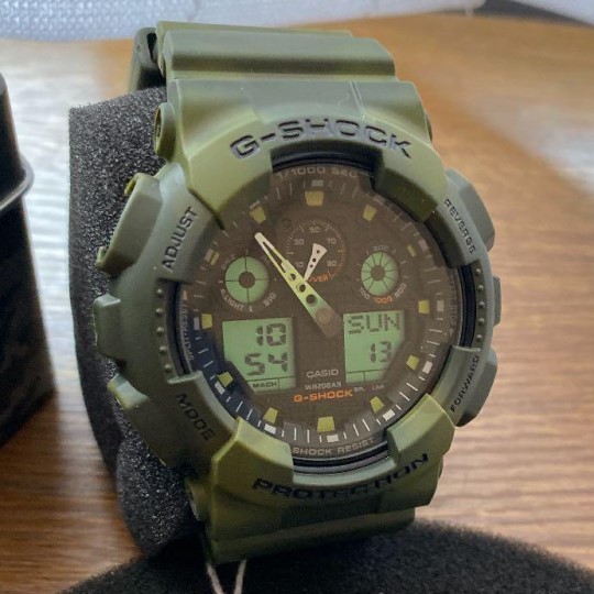 【カシオ】 ジーショック 新品 腕時計 マルチカラー 未使用品 GA-100MM-3AJF CASIO 男性 メンズ_画像2