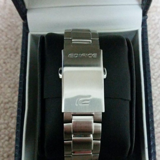 【カシオ】 エディフィス 新品 腕時計 EFR-518SBCJ-1AJF ブラック ソーラー 未使用品 メンズ 男性 CASIO_画像2