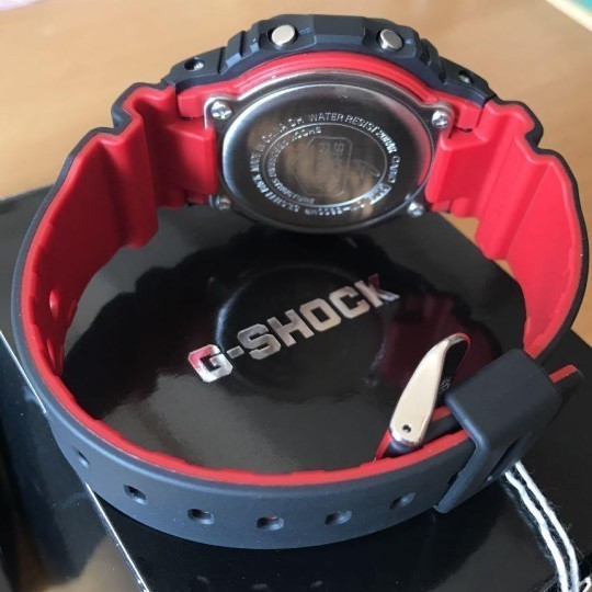 【カシオ】 ジーショック Black & Red Series 新品 腕時計 DW-5600HR-1JF メンズ 未使用品 CASIO 男性_画像2