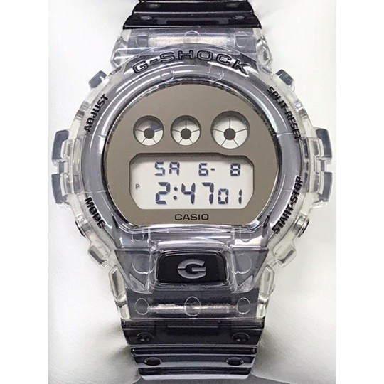 【カシオ】 ジーショック Clear skeleton クリアスケルトン 新品 メンズ DW-6900SK-1JF 腕時計 CASIO 男性 未使用品