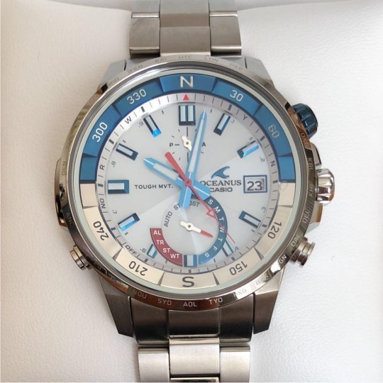 オシアナス CACHAROT 新品 腕時計 OCW-P1000-7AJF シルバー 電波