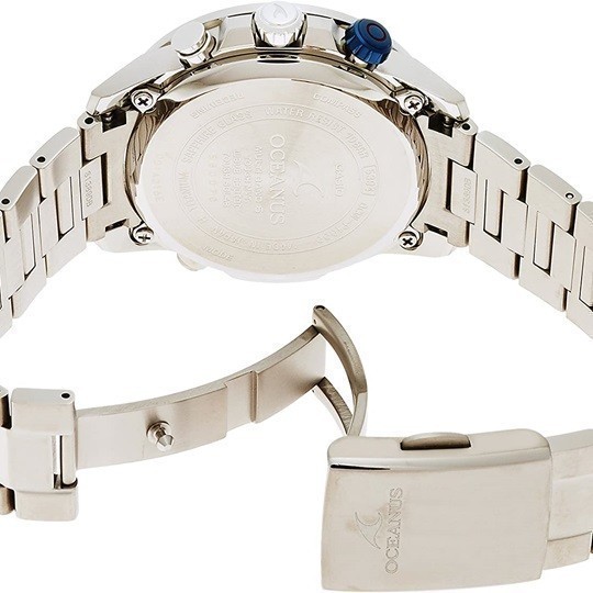 [ Casio ] Oceanus CACHAROT new goods wristwatch OCW-P1000-7AJF silver radio wave solar man CASIO men's unused goods 