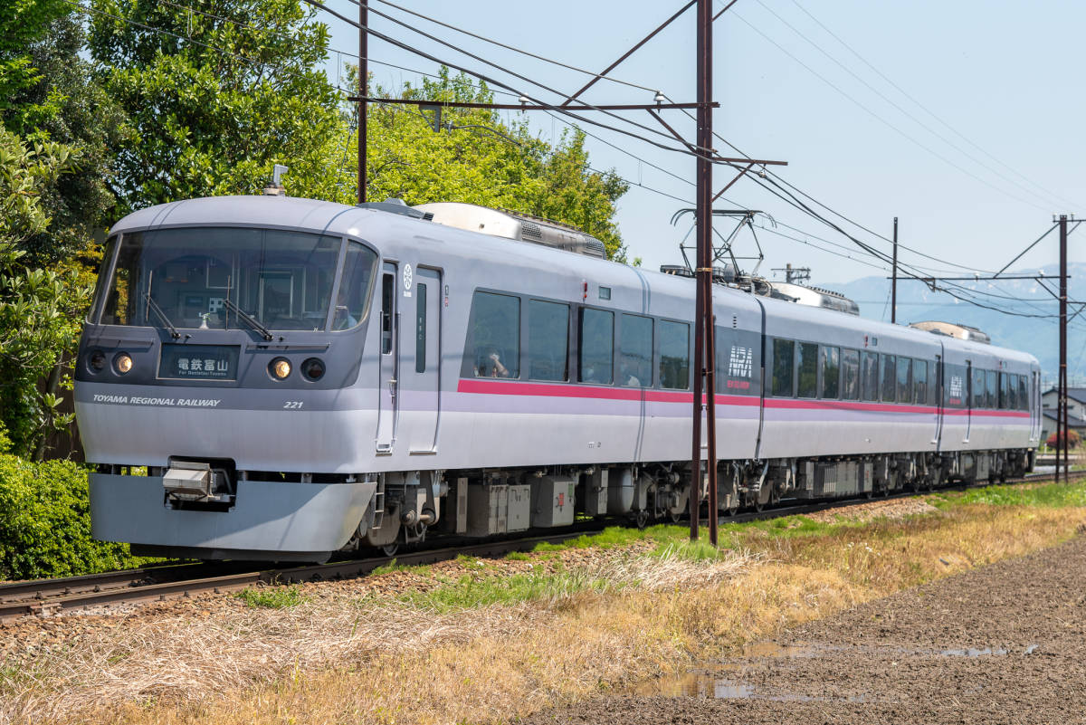 鉄道 デジ 写真 画像 富山地方鉄道 元ニューレッドアロー 3_画像1