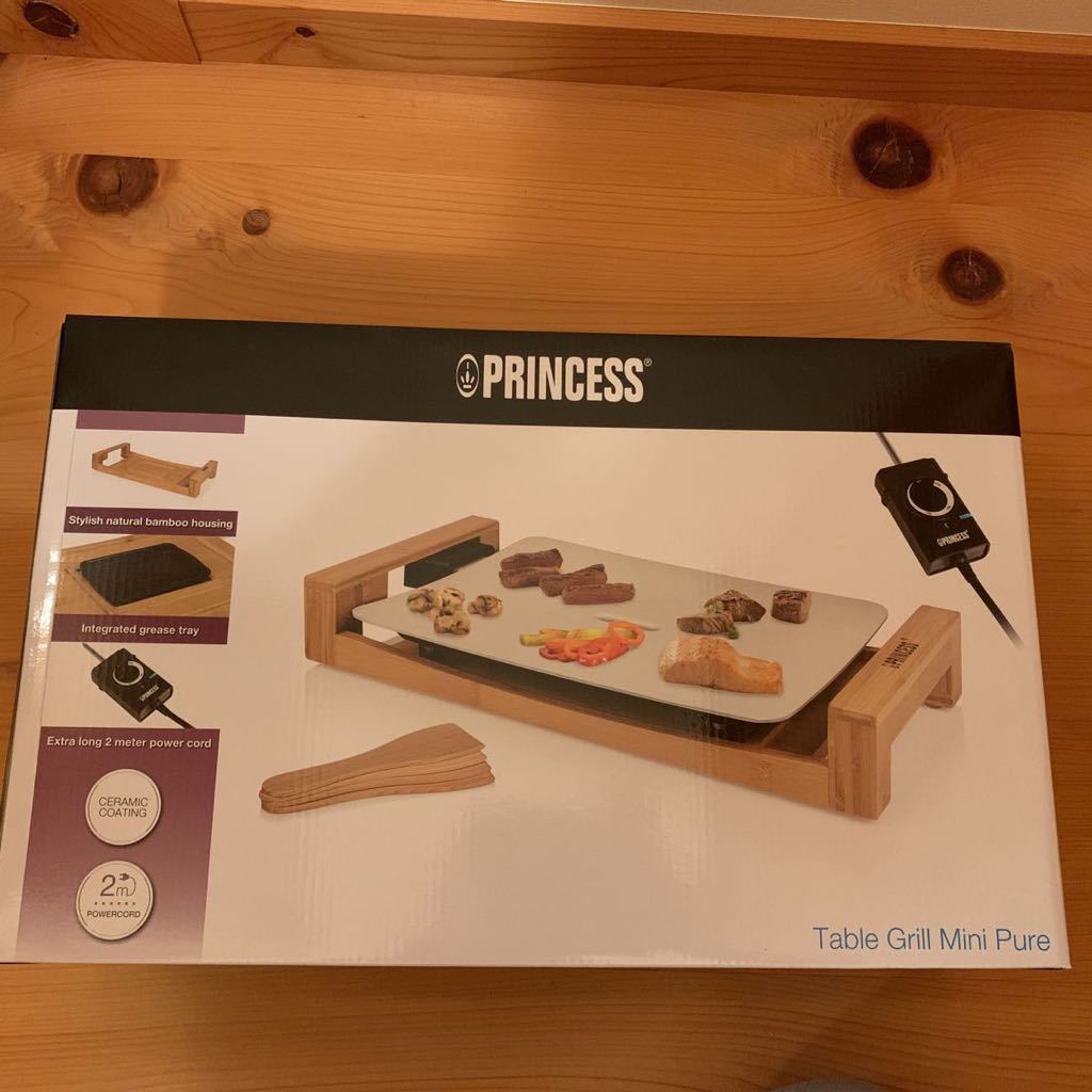 未開封品 Princess TABLE Grill mini PURE ホットプレート プリンセス